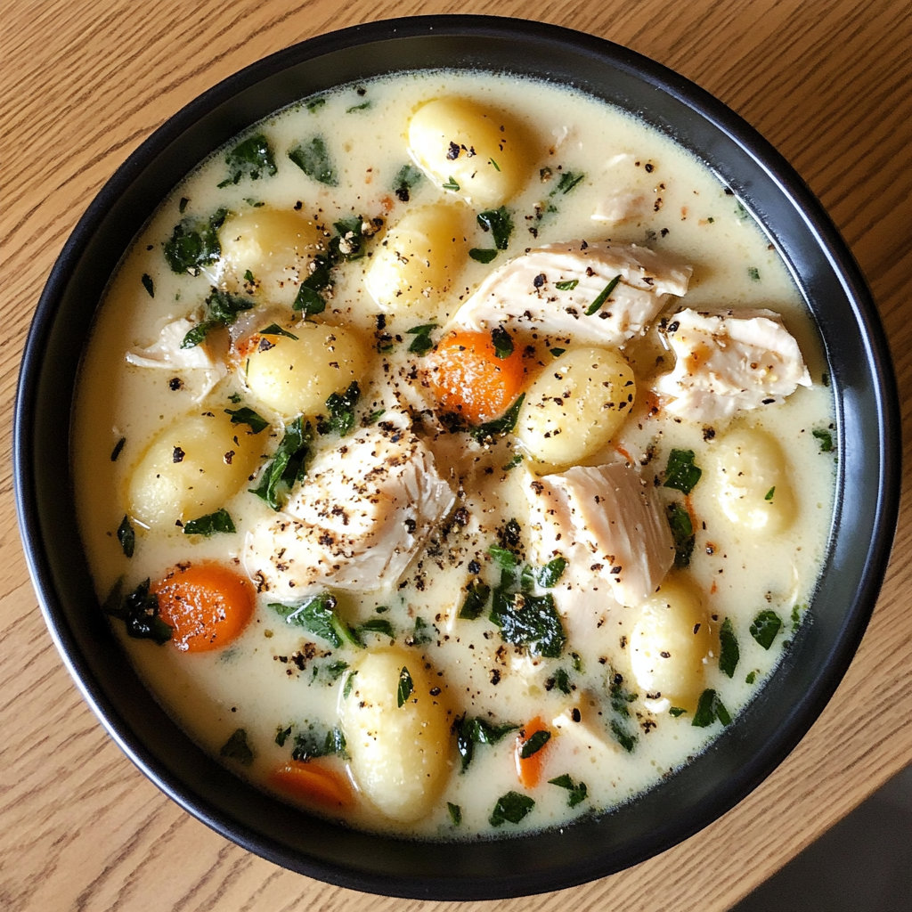 Chicken and Gnocchi Soup