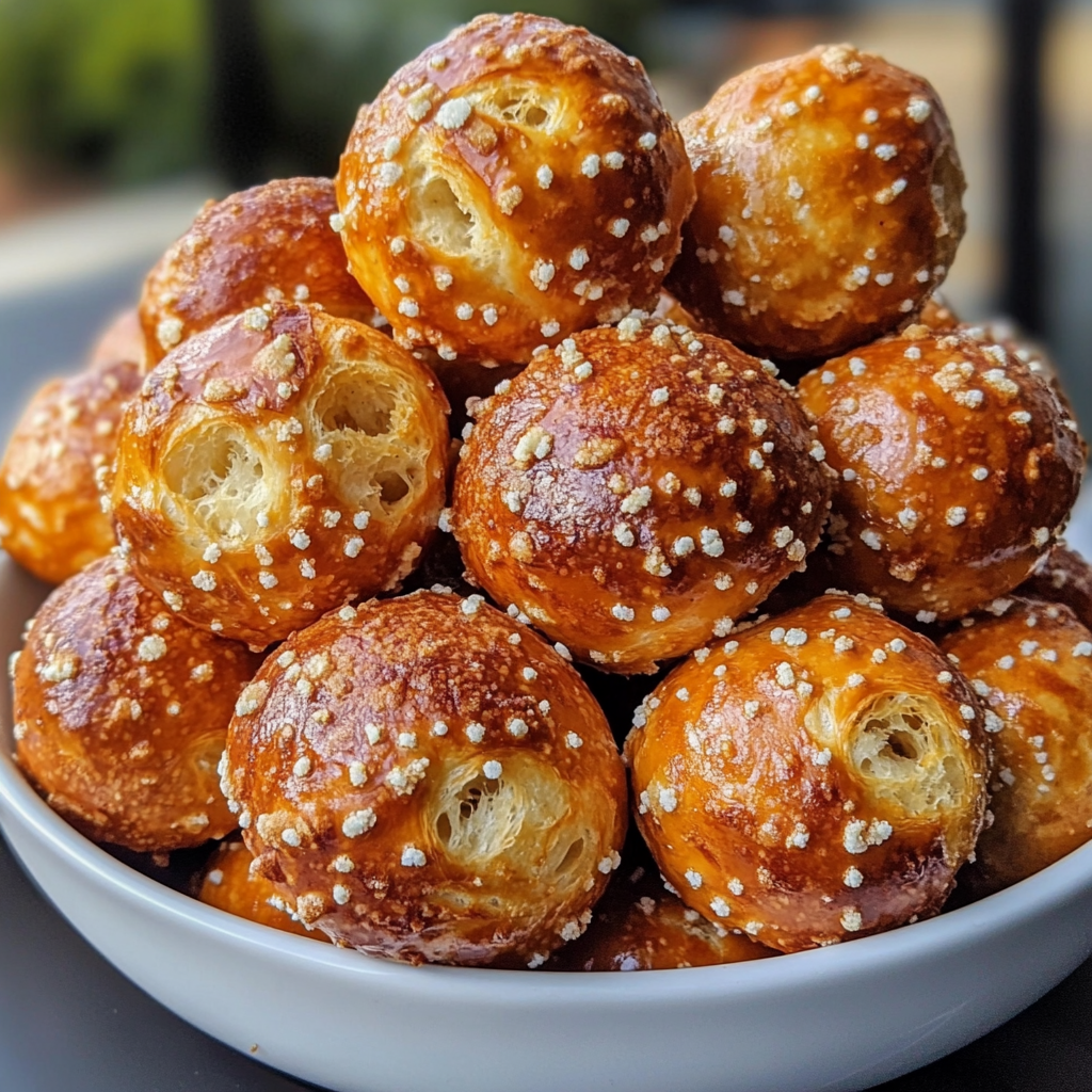 biscuit pretzel bites